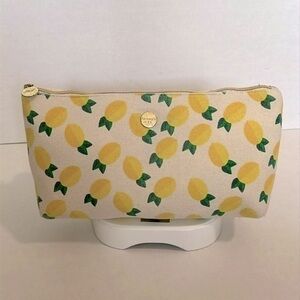 dabney lee cosmetic bag lemon themed GUC